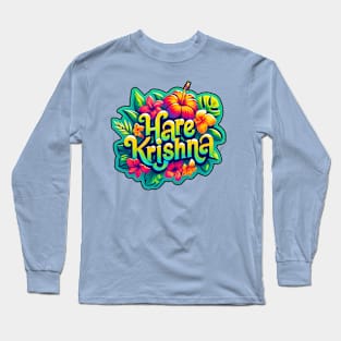 Tropical Hare Krishna Long Sleeve T-Shirt